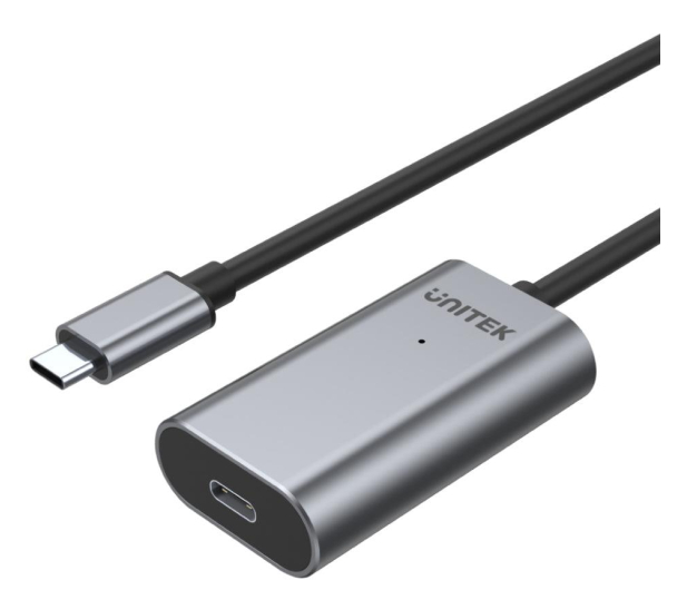 UNITEK Przedłużacz aktywny USB Typ-C 3.1, 5m, M/F; U305A - 458727 - zdjęcie 2